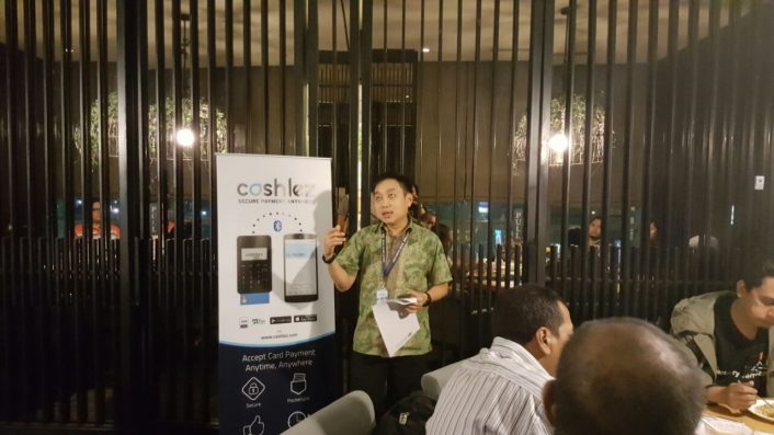 Cashlez bikin tukang baso bisa dibayar kartu kredit