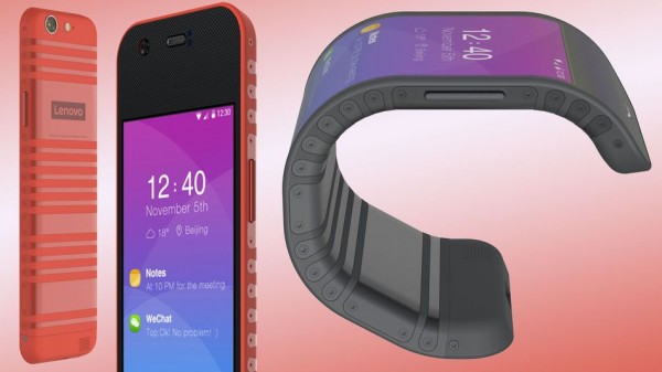 Kerennya smartphone gelang Lenovo