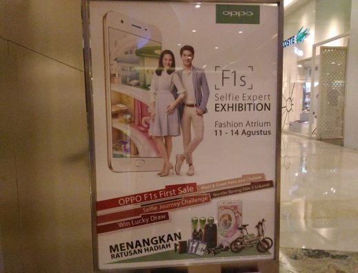 Oppo F1s laku terjual 17 ribu unit hanya dalam sepekan!