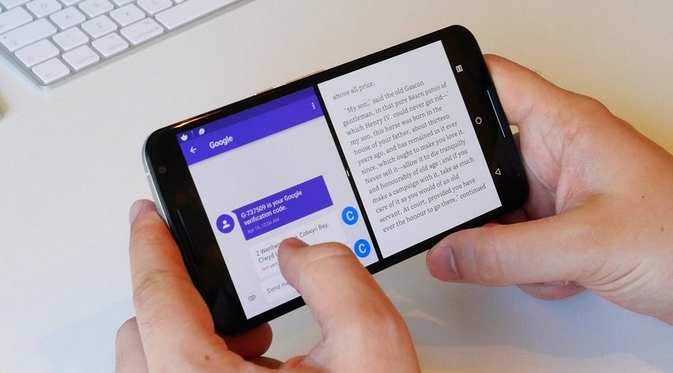 Cara membelah layar di Android 7.0 Nougat