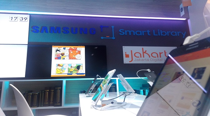 Samsung Resmikan Tempat Baca Buku Digital