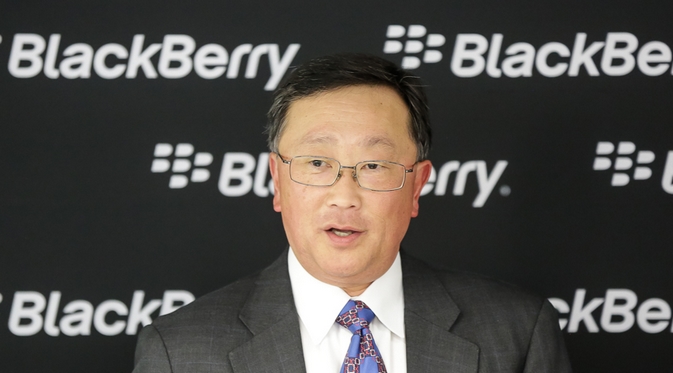 CEO Blackberry Dagang Software ke Menkominfo