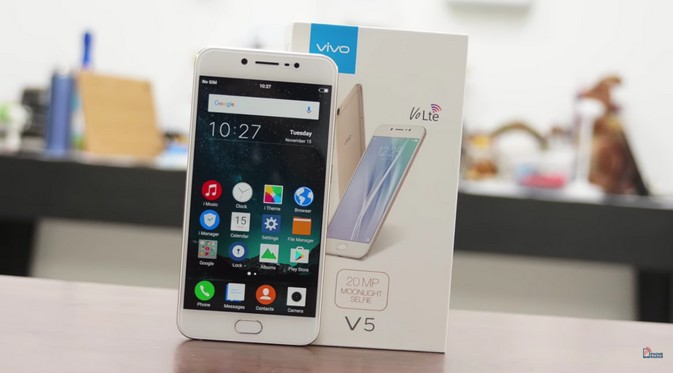 Punya Kamera Depan 20MP, Vivo V5 Meluncur ke Pasaran