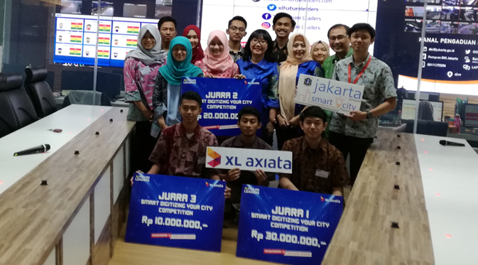 Mahasiswa ITS Juarai Kompetisi Smart Digitizing Your City 2016