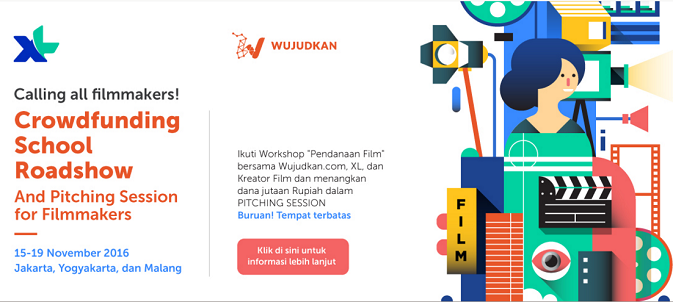 XL dan Wujudkan.com, Gelar Crowdfunding School