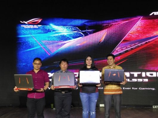 Asus Luncurkan Duo Laptop Gaming ROG Strix GL553 dan GL702