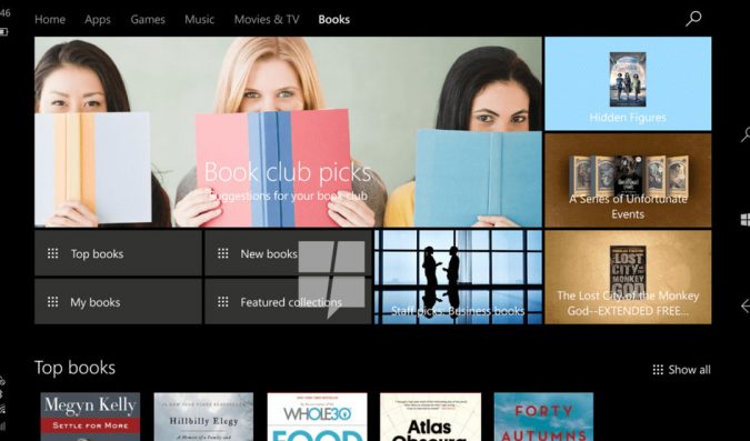 Windows 10 Bakal Punya Toko Buku Elektronik
