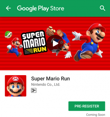 Pre-registrasi Super Mario Run untuk Android Dibuka