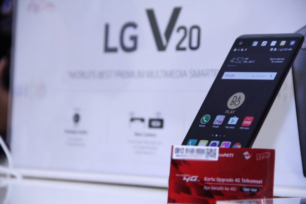 LG V20 Dipakai Telkomsel Rangsang Pengguna 4G