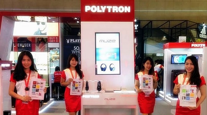 Hadir di Jakarta Fair 2017, Polytron Menanti Pemenang Mercedes Benz C200