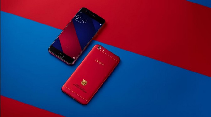 Cuma Dijual Terbatas, Berapa Harga Oppo F3 Edisi Spesial FC Barcelona?