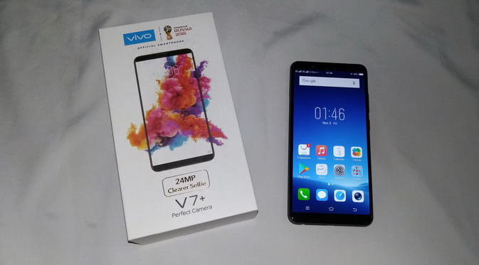 Review: Vivo V7+, Selfie Resolusi Tinggi dengan Hasil Memukau