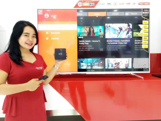 Polytron Play Meluncur, Smart TV Box dengan Resolusi 4K