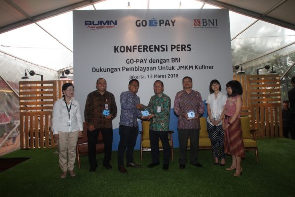 Gandeng BNI, Go-Pay Jembatani UKM Melalui KUR