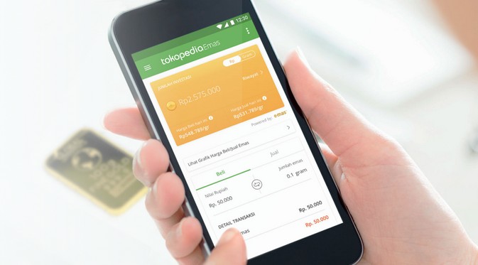 Tren Investasi Digital, Transaksi Emas di Tokopedia Melonjak