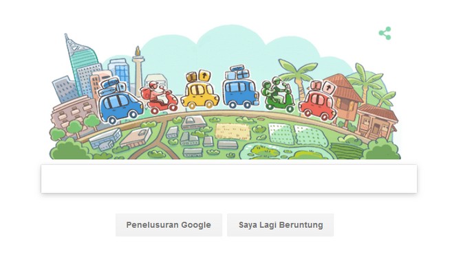 Google Pun Rayakan "Ritual" Mudik Masyarakat Indonesia