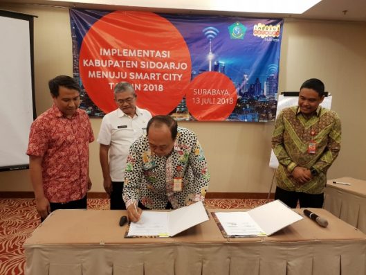 Indosat Ooredoo Fasilitasi Smart City di Kabupaten Sidoarjo