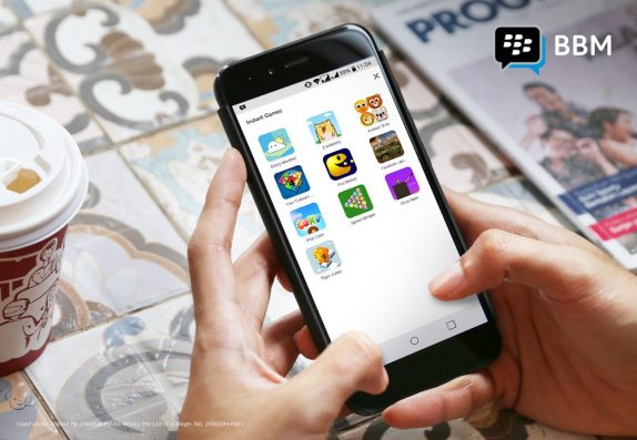 BBM Manjakan Mobile Gamer dengan Fitur Instant Games