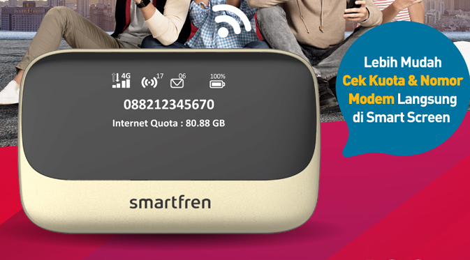 MiFi M6, Modem Wi-Fi Terbaru Persembahan Smartfren