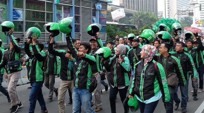 Tanggapi Aksi Demo Mitra, Grab: Itu Oknum