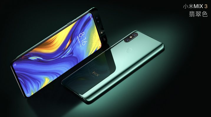 Xiaomi Mi Mix 3 Hadir Tanpa Layar Poni