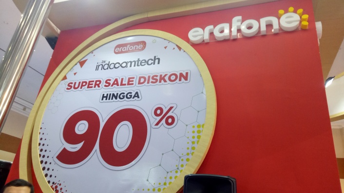 Cuci Gudang! Erafone Jual Ponsel Ex-Display dan Ex-Service di Indocomteh 2018