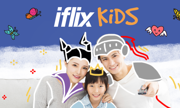 Iflix Kids, Layanan Video Streaming Khusus untuk Buah Hati