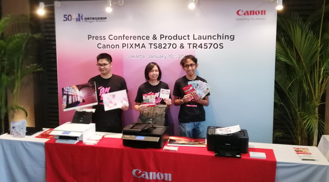 Perkenalkan Printer Terkini, Ini Fitur Andalan Canon PIXMA TS8270 dan TR4570s