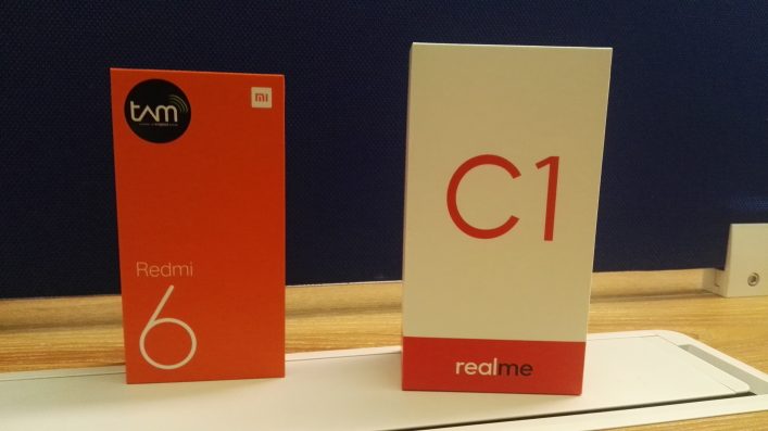 Realme C1 vs Xiaomi Redmi 6: Duel Smartphone Rp 1 Jutaan