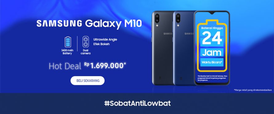 Samsung Boyong Galaxy M10 ke Tanah Air, Ini Harganya