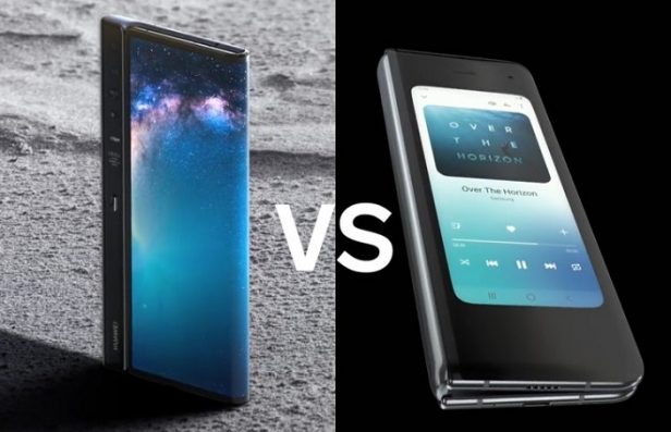 Duel Samsung Galaxy Fold vs Huawei Mate X