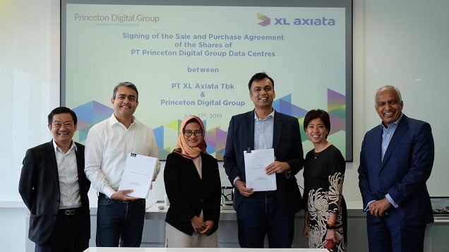 XL Axiata Lepas Mayoritas Saham Data Center ke Princeton Digital