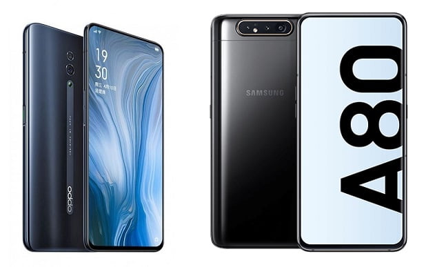 Duel Ponsel Menengah Rasa Premium: Samsung Galaxy A80 vs Oppo Reno