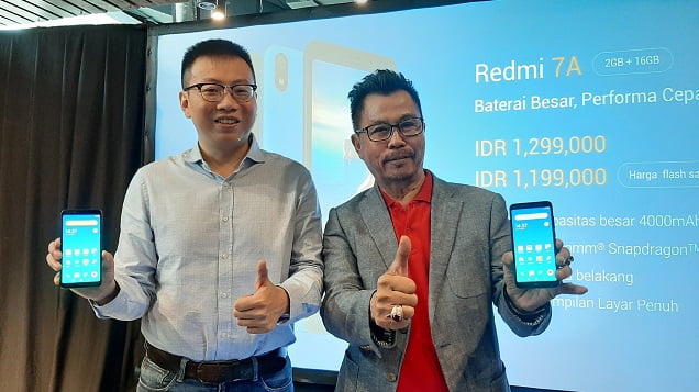 Bundling Smartfren, Xiaomi Luncurkan Redmi 7A ke Indonesia