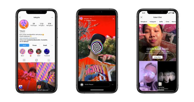 Instagram Ajak Pengguna Pamer Karya Lewat Filter Augmented Reality