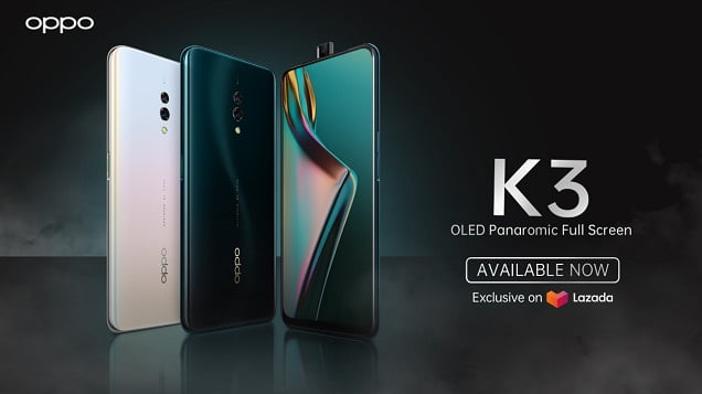 Penjualan Oppo K3 Kembali Dibuka di Lazada, Ada Kejutan Mystery Box