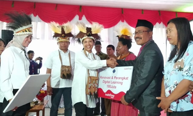 IndiHome Buka Platform Edukasi untuk Milenial Papua