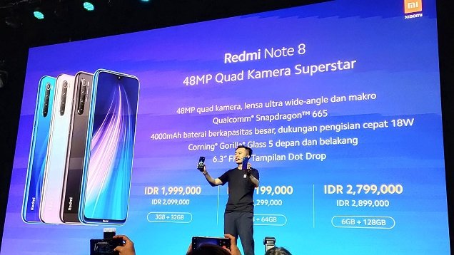 Xiaomi Ungkap Jumlah Pengapalan Seri Redmi Note 8 dalam Sebulan