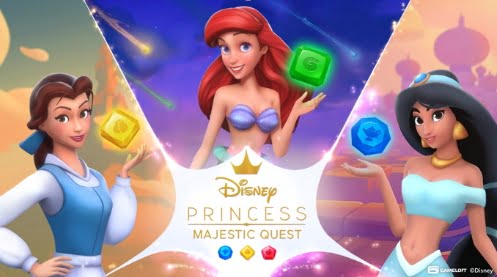 Game Disney Princess Majestic Quest Sambangi Smartphone