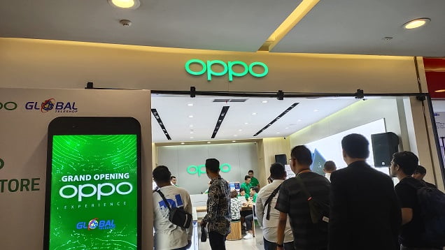 Gandeng Global Teleshop, Oppo Buka Experience Store Pertama di Jakarta