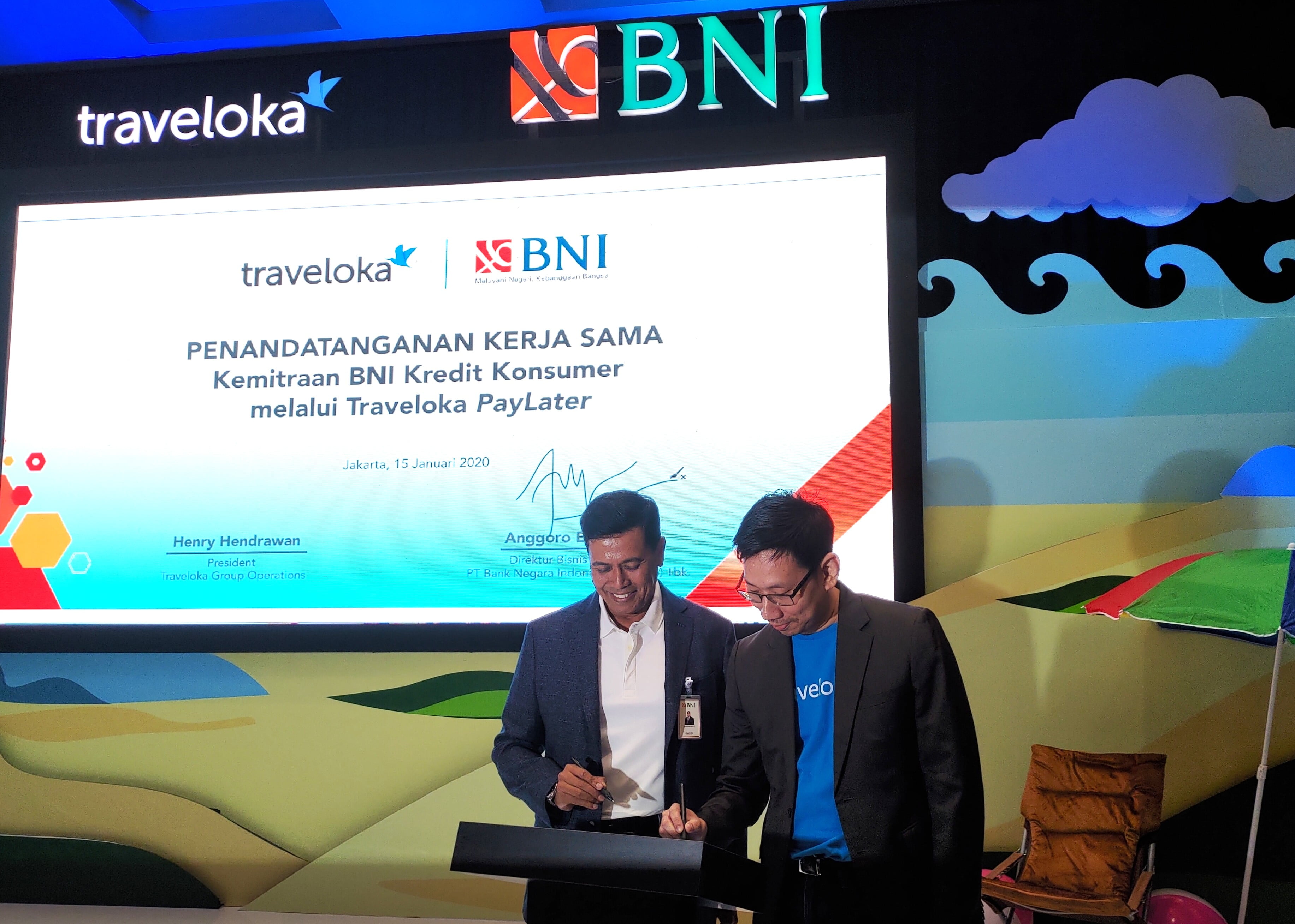 Traveloka Gaet BNI Gelontorkan Dana Paylater Rp6 Triliun