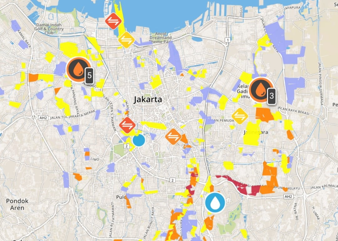 Marak Peta Banjir Palsu, BNPB Imbau Akses Petabencana.id