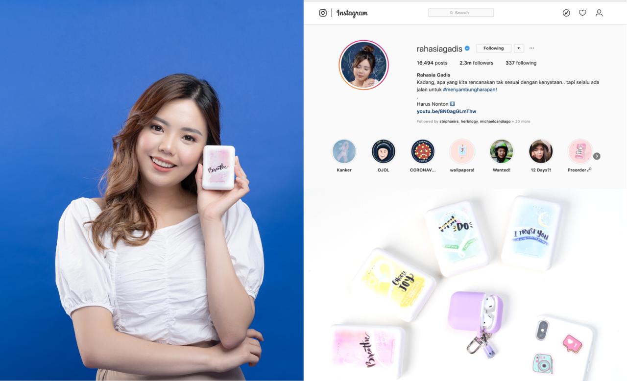 Hippo Gandeng Selebgram Luncurkan Powerbank Unik