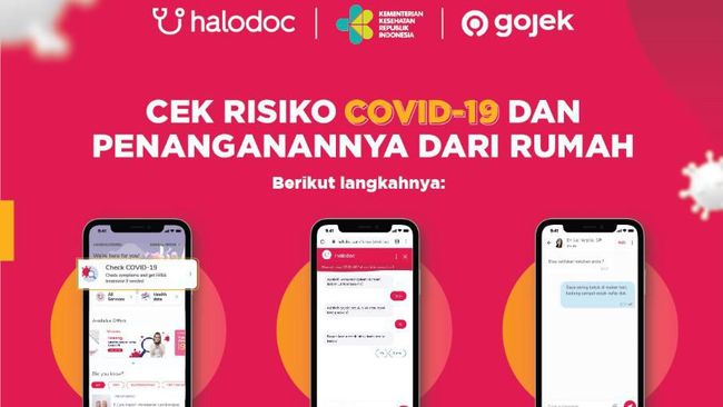 Gojek dan Halodoc Berkolaborasi Lawan Corona