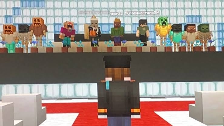 Kreatif! Di Tengah Wabah Corona Bocah Ini Wisuda Lewat Gim Minecraft