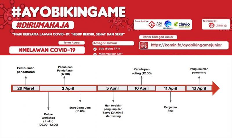 Ajak Masyarakat Produktif, Kominfo Hadirkan Kompetisi Membuat Gim