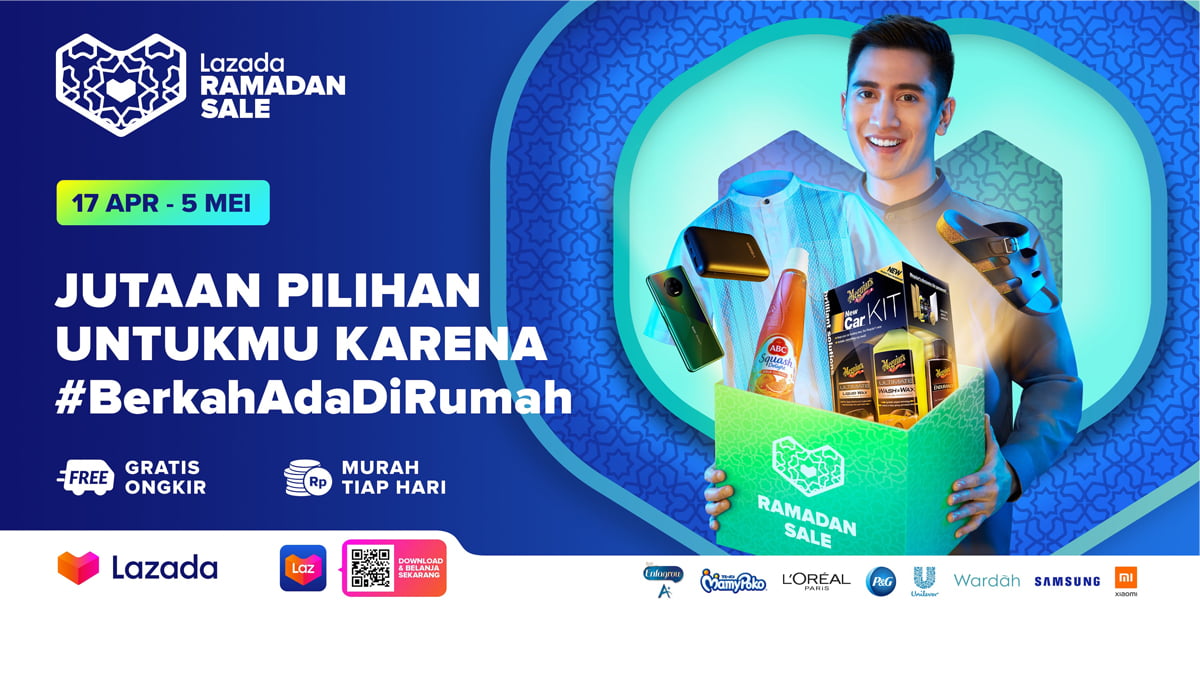 Ceria Ramadan di Rumah dengan Lazada Shoppertainment di LazLive