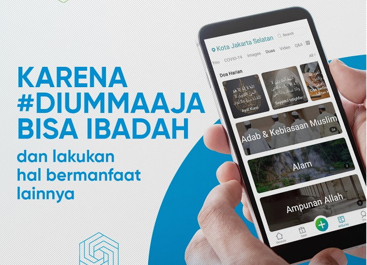 Aplikasi Umma Perbarui Fitur Dukung Ibadah di Rumah