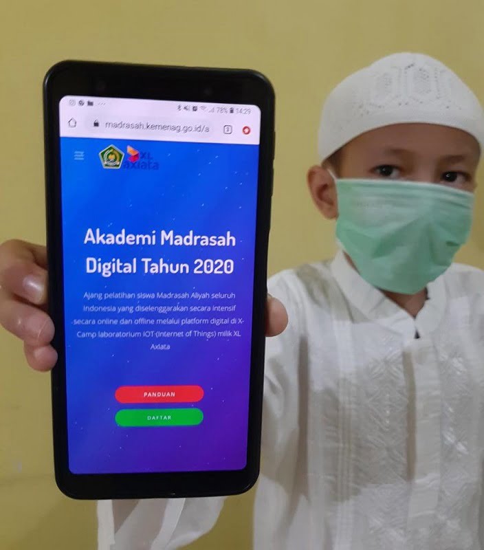 Sasar Pelajar MA, XL Axiata Gagas Akademi Madrasah Digital 2020