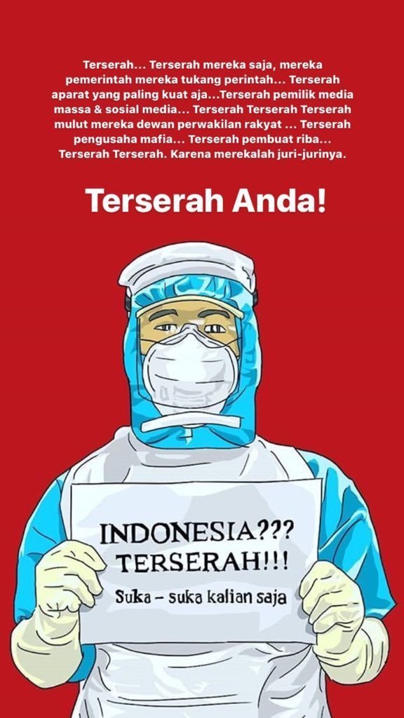 Muak, Tenaga Medis Teriakkan #IndonesiaTerserah